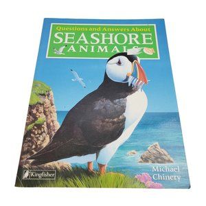 VINTAGE 1992 Kingfisher Wild World Of Animals: Seashore Illustrated Kid's Book